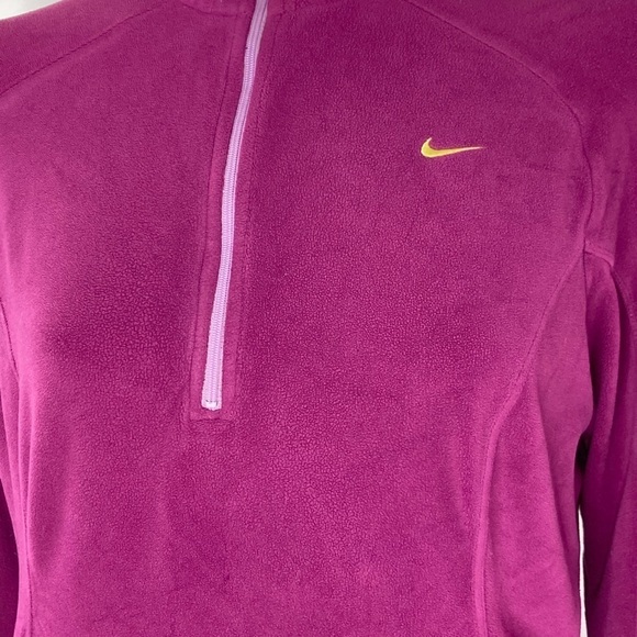 Nike Fleece 1/4 Zip Jacket Sz XL(16-18) - Picture 3 of 7